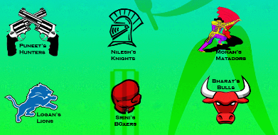 6 Teams